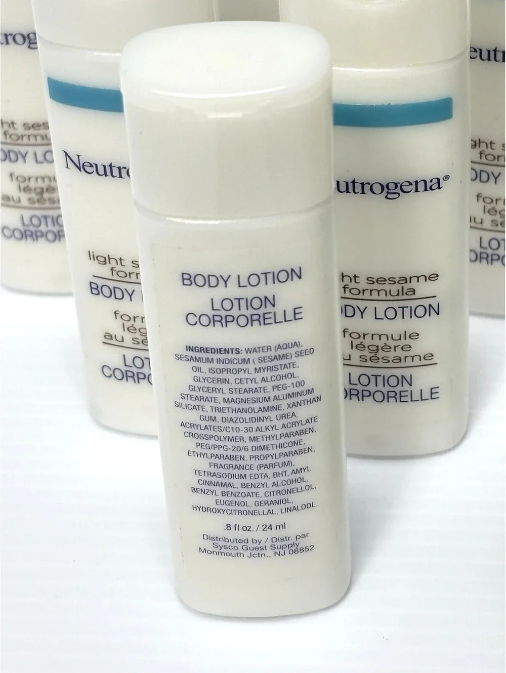 30pc Hotel Travel Size Toiletries Soap Shampoo Lotion Neutrogena Lacoupe Discon